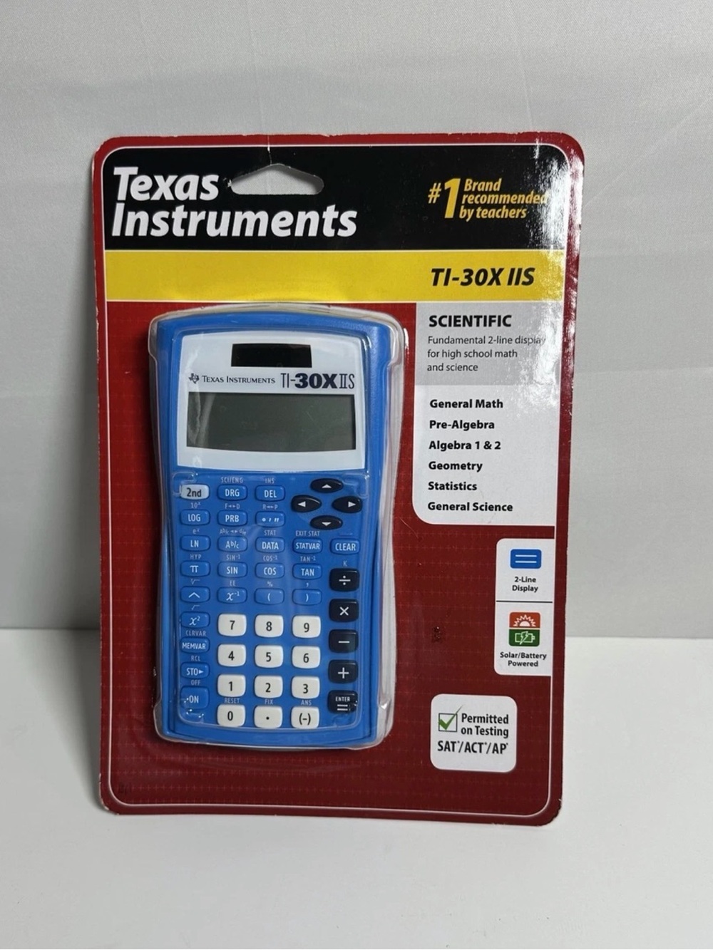 Texas Instruments TI-30X IIS Scientific Calculator